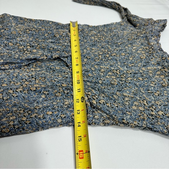 Anthropologie Rayon Kira Off-The-Shoulder Lined Tiered Peasant Dress Size US 6 - Picture 10 of 15